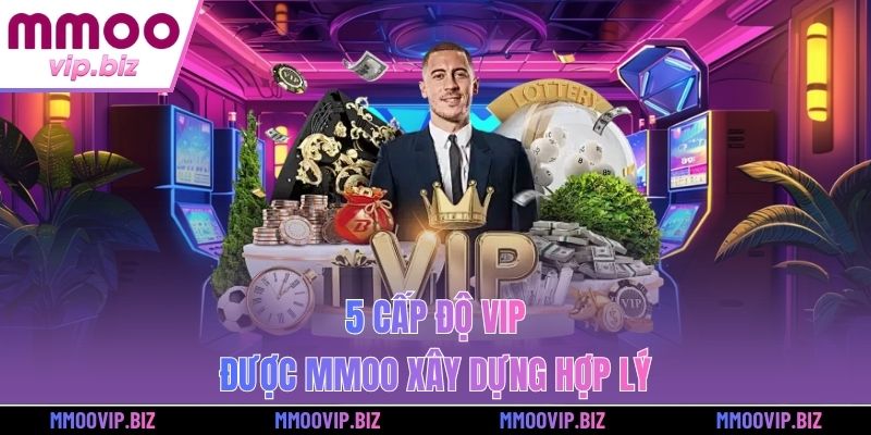 5 cấp độ VIP được MMOO xây dựng hợp lý